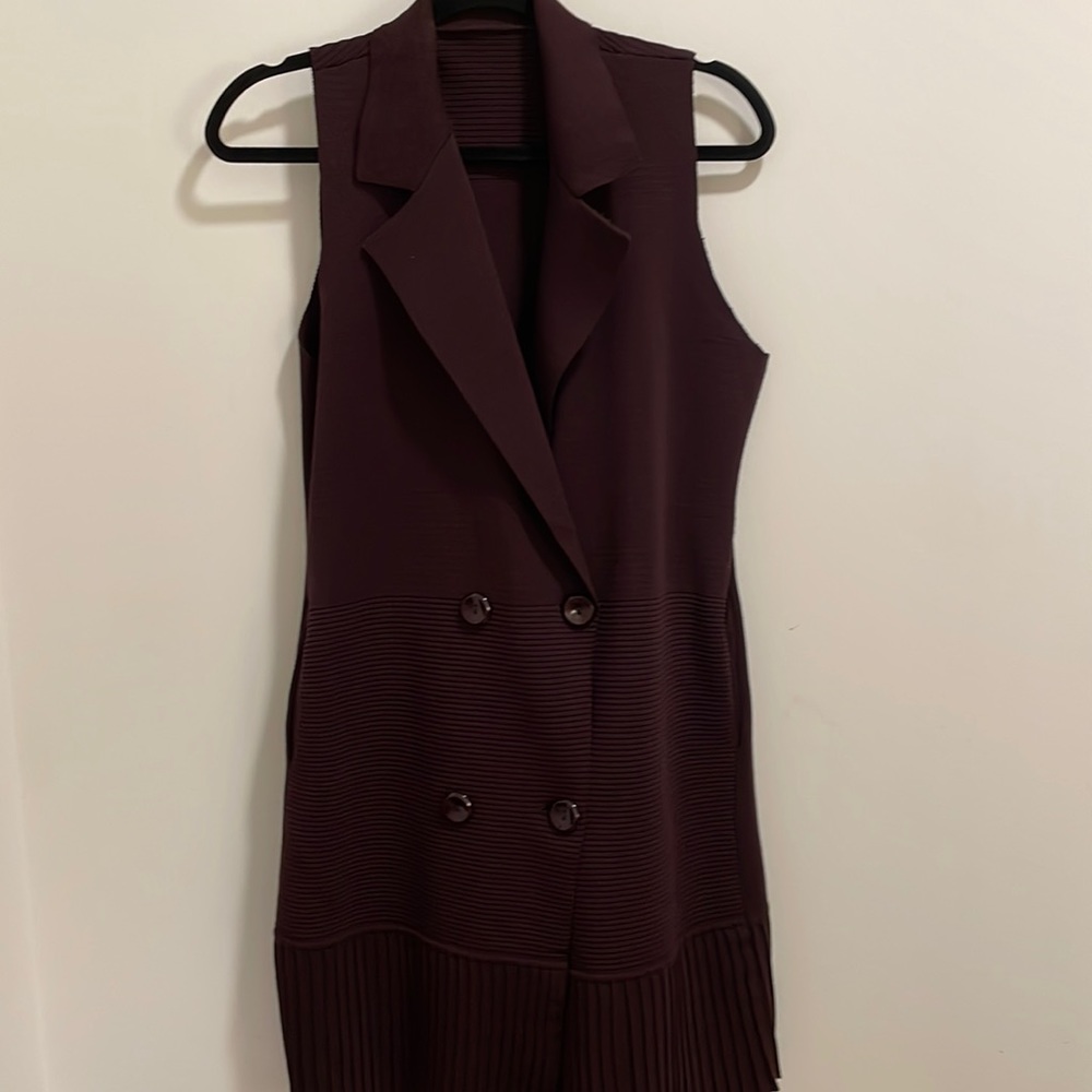 Chocolate Brown Vest